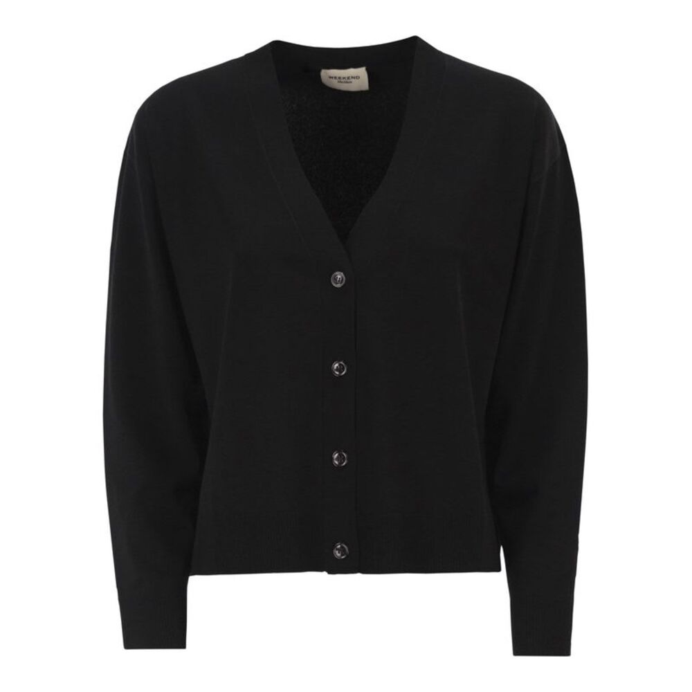 Weekend Maxmara Women Wkdboario - Fluid Knit Cardigan With V-Neck
